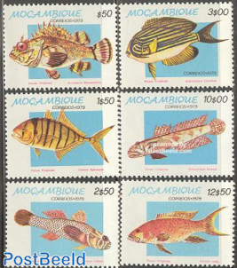 Tropical fish 6v