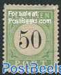 50c, Postage due, Type I, Stamp out of set