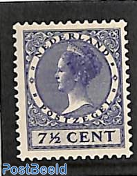 7.5c, violet with WM, Stamp out of set