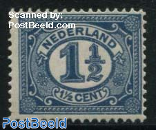 1.5c blue, Stamp out of set