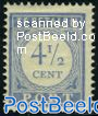4.5c, postage due, Stamp out of set
