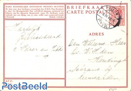 Postcard 7.5c, princess Beatrix