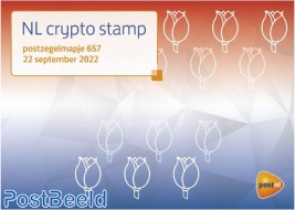 Crypto stamp, presentation pack 657
