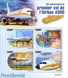 50th anniversary of the first flight of the Airbus A300
