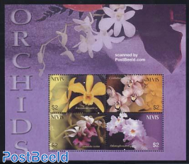 Orchids 4v m/s, Brassolaeda cattleya