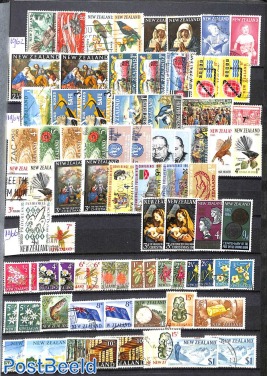 Lot New Zealand stamps o/*,  see 4 pictures