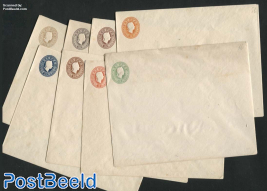 Set of 8 Envelopes (148x118mm)