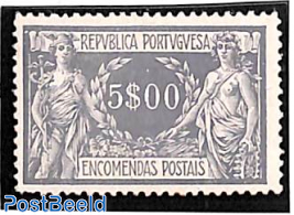 Parcel stamp 5.00, Stamp out of set