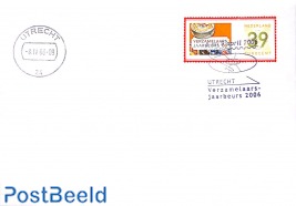 Cover with personalised stamp and postmark Verzamelaars Jaarbeurs