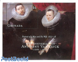 Anthony van Dyck s/s, portrait of man and woman