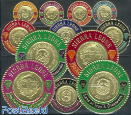 Golden coins 12v