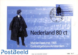 Mahler festival, max card Enschedé