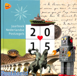 Official yearbook 2015 with stamps