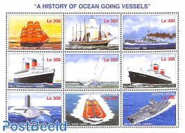 History of sailing 9v m/s