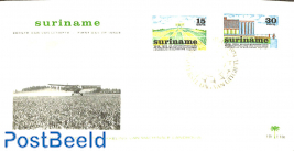 Agriculture 2v, FDC without address