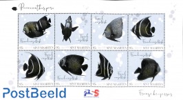 Personal stamps, fish m/s