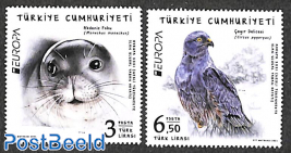 Europa, endangered animals 2v