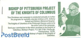 Booklet with 10x10 seals Bishop of Pittburgh project