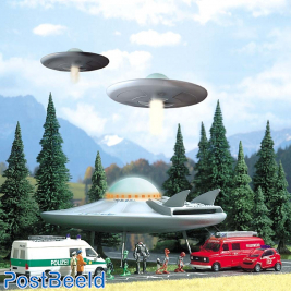 UFO with aliens