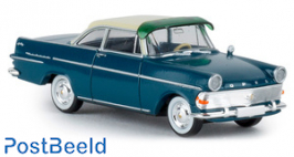 Opel Rekord P2 Coupe (with Sun Visor) - Blue/Beige