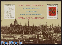 Stamp world london s/s (no postal value)