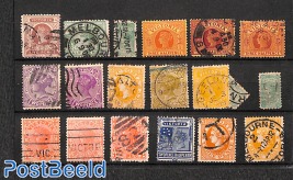Lot used stamps Victoria