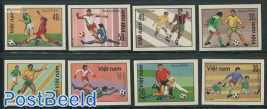 World Cup football 8v imperforated