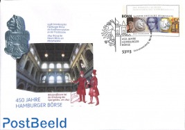 Envelope 55c, Hamburger Börse