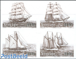 Ships 4v, Specimen imperforated (no face value)