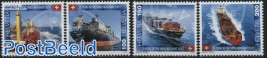 Swiss Merchant Fleet 4v