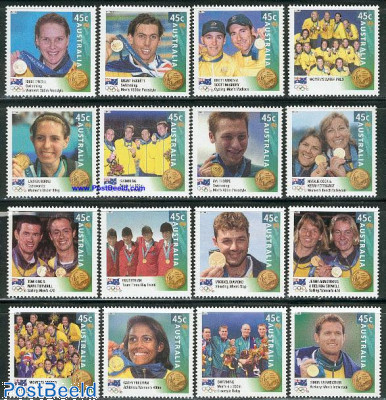 Olympic winners 16v