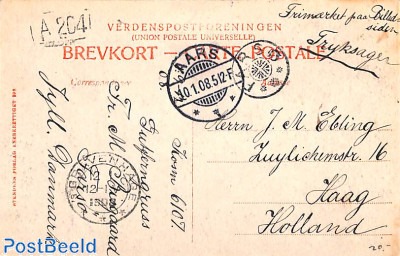 Carte Postale Ancienne Danemark - Svendborg - 1902