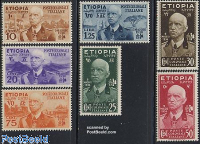 Lot De 27 Timbres Différents D' Ethiopie - Collection