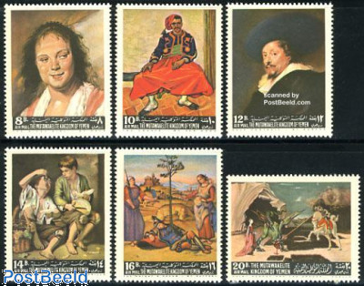 European paintings 6v