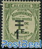 1F on 1c, Postage Due, Stamp out of set