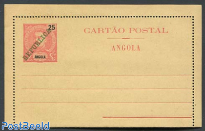 Card Letter 25R, REPUBLICA