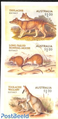 Extinct mammals 3v s-a