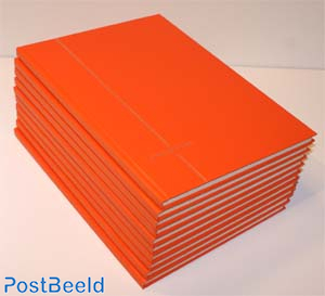 10 x Stockbook 8 pages Dutch Orange