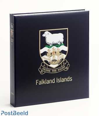 Luxe binder stamp album Falkland Isl. II