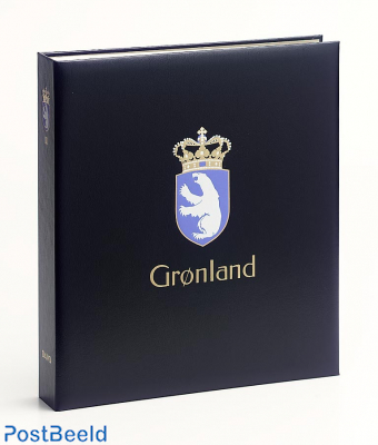 Luxe binder stamp album Greenland (Without Number)