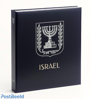 Luxe stamp album Israel II 1965-1974