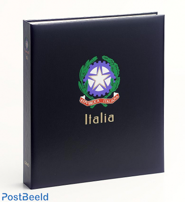 Luxe stamp album Italy Rep. II 1970-1989