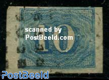 10c, blue, Stamp out of set