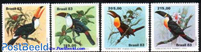 Birds/ toucans 4v