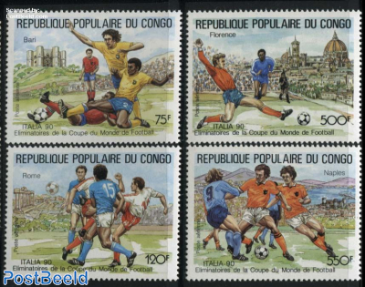 Football games 1990 Italy 4v