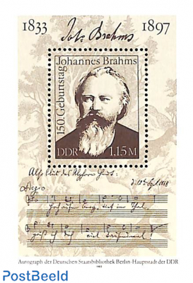 J. Brahms s/s