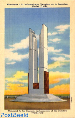 Postcard 2c, Monument