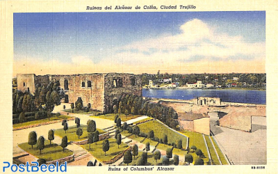 Postcard 2c,  Ruines