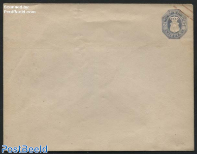 Envelope 2sgr blue, 148x115mm