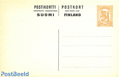 Postcard 1M Orange